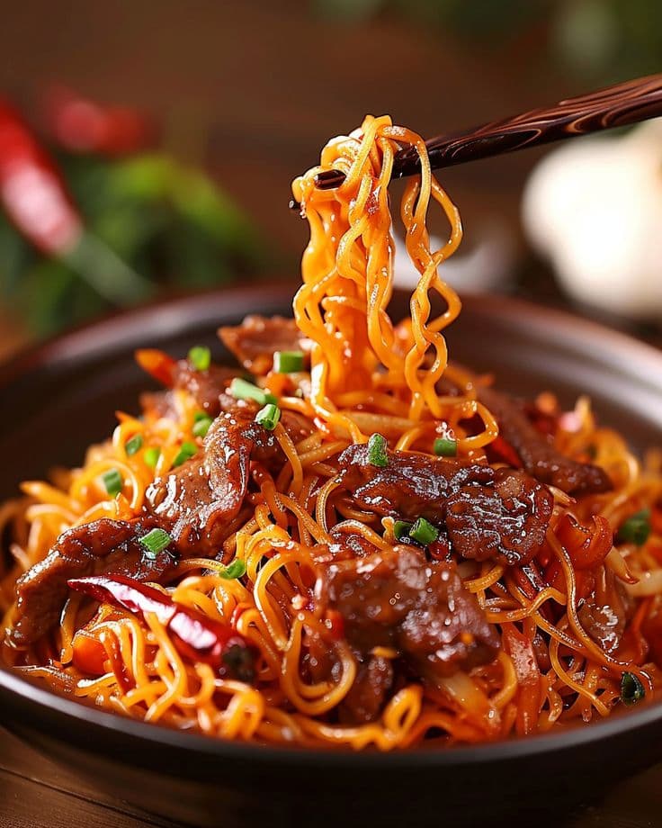 Veg Hakka Noodles